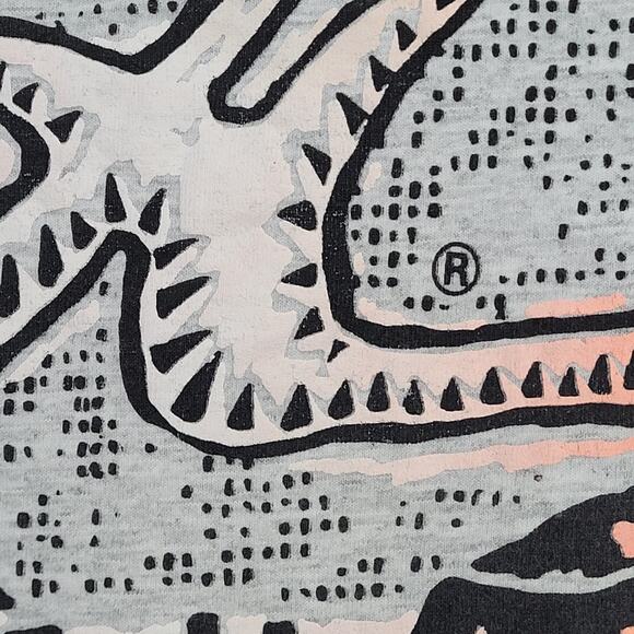 Vintage 90s Hobie Tribal Aztec Tank-Top Large 22x28 Wrap-Around - Picture 8 of 12